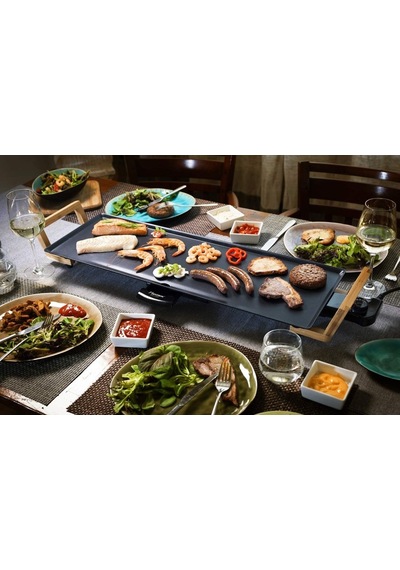 Bestron Teppanyaki XL 1800 W Elektrikli Masa Üstü Retro Izgara