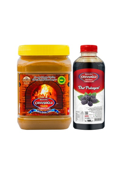 Çavuşoğlu Tahin Kepekli 930 G + Çavuşoğlu Dut Pekmezi 1 KG