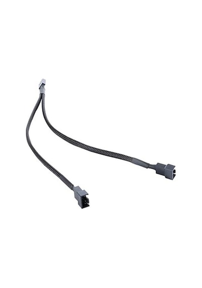 Fan Çoklayıcı Y PWM 4 pin Splitter Çoklayıcı Switch Kablosu
