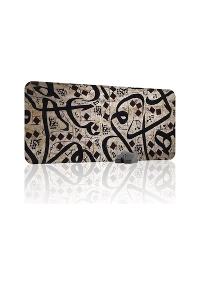Kaligrafi Kaymaz Dikişli Kauçuk Oyuncu Mousepad V4 - 90x40 Xxl Gaming Mouse Pad Fare Altlığı
