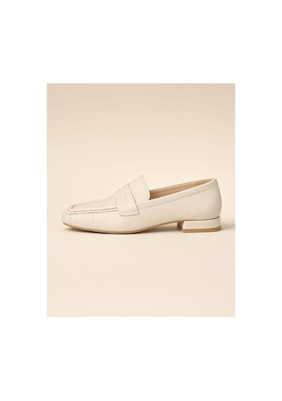 37brandshoes Bej Hakiki Deri Mokasen Bej Bej