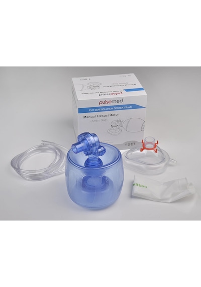 Pulsemed Solunum Cihazı PVC ( Ambu ) Pediatrik- Çocuk