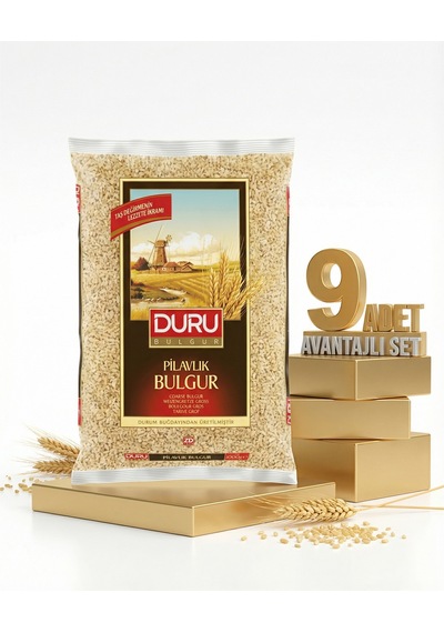 Duru Pilavlık Bulgur 9x1 Kg