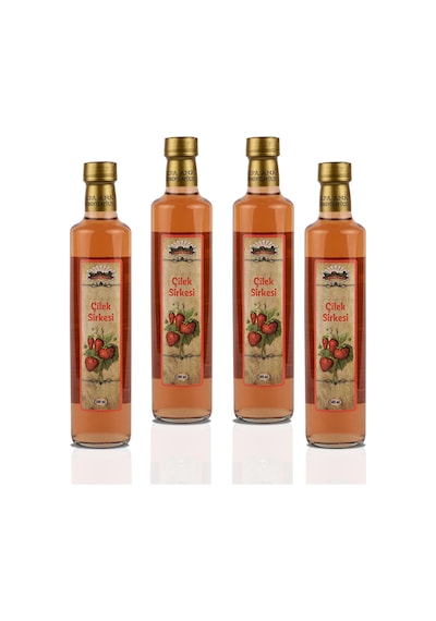 Çilek Sirkesi 4x500 Ml