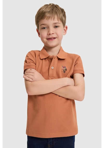 U.s. Polo Assn. Erkek Çocuk Gül Kurusu Tişört Basic 50325608-vr026 Gul Kurusu