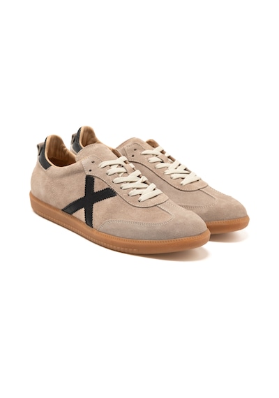 Sneaker Günlük Erkek Rc-25y-088-m-vade John May Bej Süet-siyah Cilt Bej
