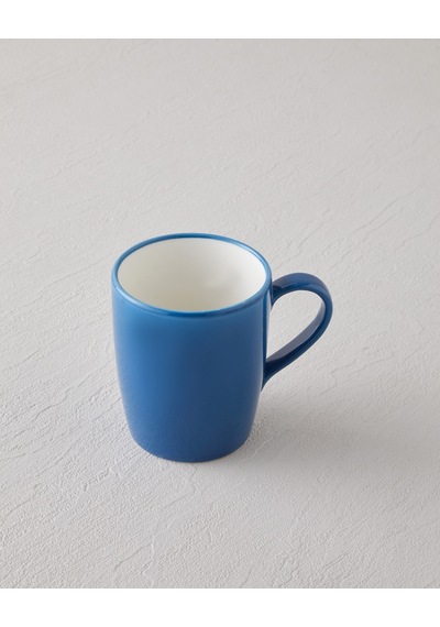 English Home Sway Bone Porselen 2'li Kupa 255 Ml Mavi