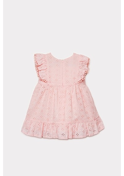 U.S. Polo Assn. U.s. Polo Assn Kız Bebek Elbise Pembe-2787