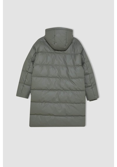 DeFacto Regular Fit Kapüşonlu Fermuarlı Cepli Parka D5953AX24WNKH439 Haki DeFacto Regular Fit Kapüşonlu Fermuarlı Cepli Parka D5953AX24WNKH439 Haki