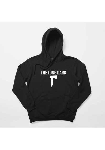 The Long Dark Logo Siyah Kapşonlu Sweatshirt Hoodie