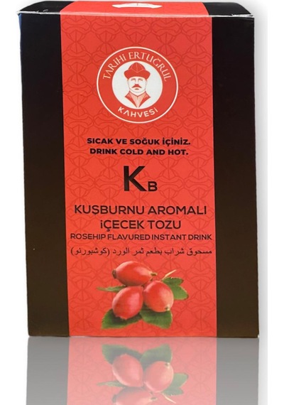 Tarihi Ertuğrul Kahvesi Kuşburnu Aromalı İçecek Tozu Kutu 200 G