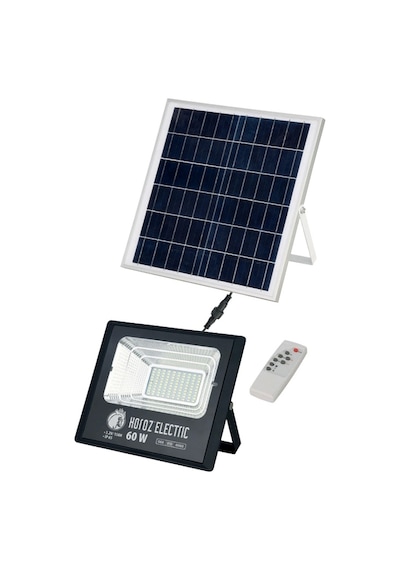 Horoz Tiger 100w Solar Ledli Projektör 6400k Beyaz Işık Çok Renkli