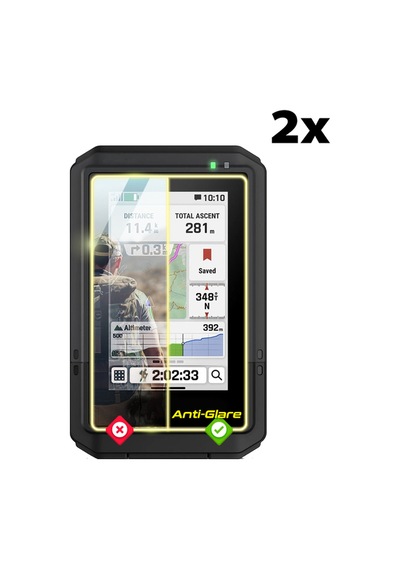 Garmin Etrex Touch İçin Anti-glare Parlama Önleyici Mat Ekran Koruyucu 2 Adet