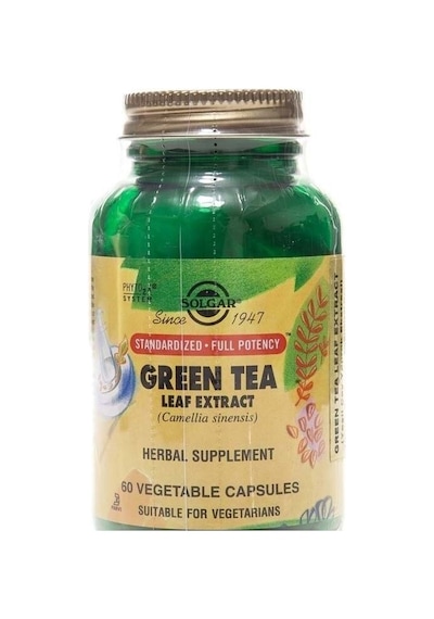 Solgar Green Tea 60 Kapsül