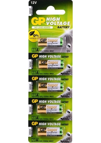 GP Alkalin Kumanda Pili 23ae, A23, V23ga, Mn21 12v
