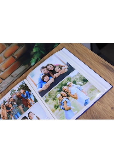 NRCN 15x21cm 200'lük Ciltbezli Fotoğraf Albümü