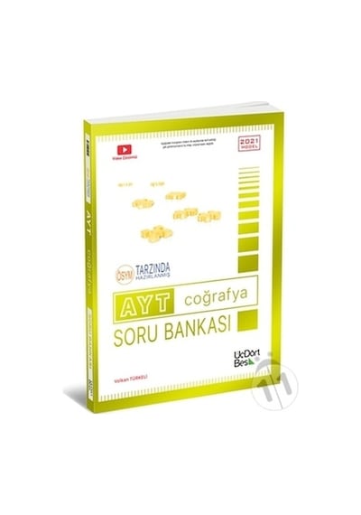 2021 Ayt Coğrafya Soru Bankası - Volkan Türkeli