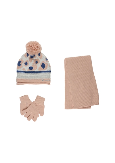 Kız Çocuk Pembe Şapka Eldiven Set 479637 2222GK19008