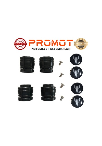 Motor Koruma Yamaha Mt25 Aks Koruma Takozu Set Tüm Modellere Uyumlu