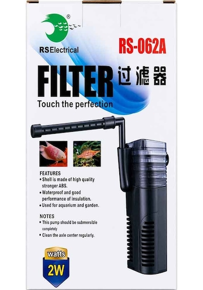 Rs Akvaryum İç Filtre 300 L/h 2 W-062a