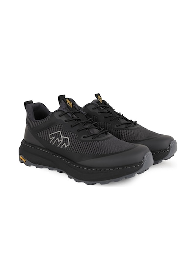 Guja Erkek Spor Ayakkabı 515-1 Siyah Outdoor Trekking Yürüyüş Ayakkabısı Tırtıklı Taban Rahat Günlük Sneaker
