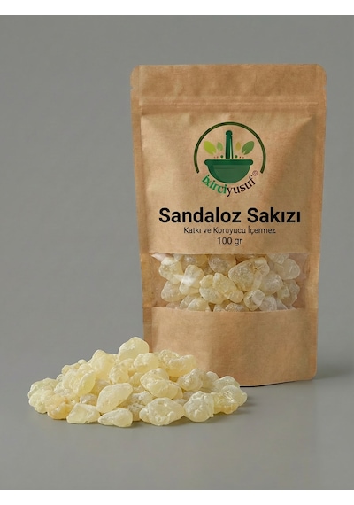 İxirciyusuf Sandaloz Sakızı Sandaroz Sandaloz Gum Sandarac Doğal Reçine 100 G