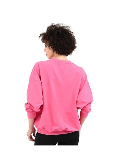 Sportive Luna Kadın Pembe Günlük Stil Sweatshirt 24yktl13d22-pmb 1605157 Pembe
