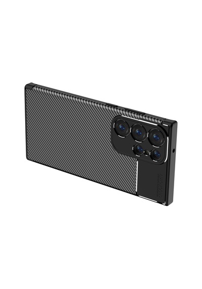 Vendas Galaxy Uyumlu S23 Ultra Kılıf Zore Negro Silikon Kapak