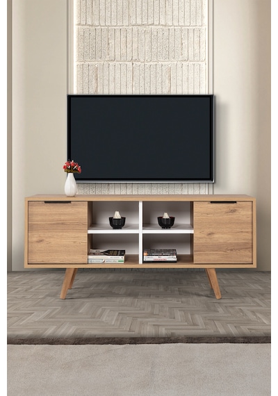 3321 Sina 130 Cm Ahşap Ayaklı , Metal Kulplu Tv Ünitesi , Sepet - Beyaz , Tv Sehpası , Salon Diğer 3321 Sina 130 Cm Ahşap Ayaklı , Metal Kulplu Tv Ünitesi , Sepet - Beyaz , Tv Sehpası , Salon Diğer