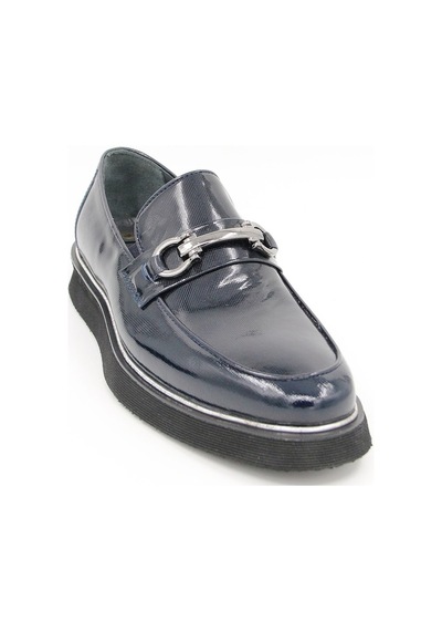 Luciano Bellini E2301 Rugan Erkek Casual Ayakkabı - Lacivert-lacivert Lacivert