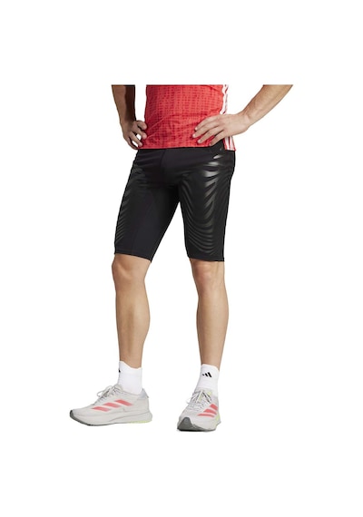 Adidas Adizero Control Erkek Siyah Koşu Tayt Ix8976 Siyah