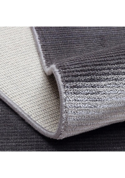 Hoom Rugs Como Nap 01 Antrasit Viskon & Floş Sık Dokuma Modern Salon Halısı Antrasit