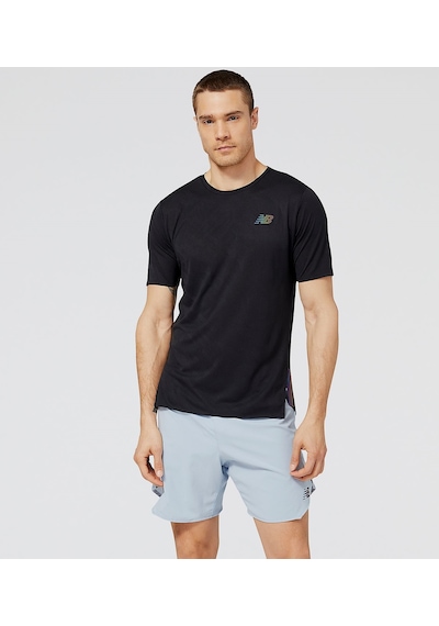 New Balance Erkek T-shırt Mt23281-bk Mt23281-bk Siyah