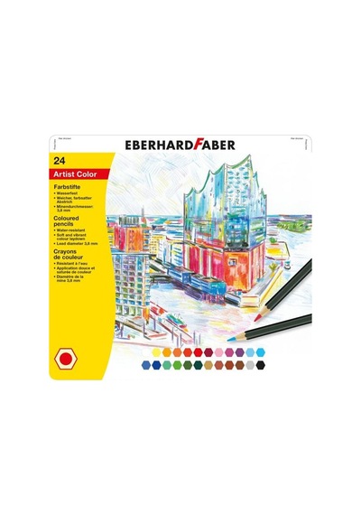 Eberhard Faber Artist Color Kuru Boya Kalemi 24 Renk 516124