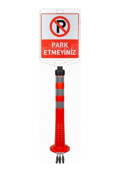 Park Etmeyiniz Uyarı Levhalı Delinatör Seti