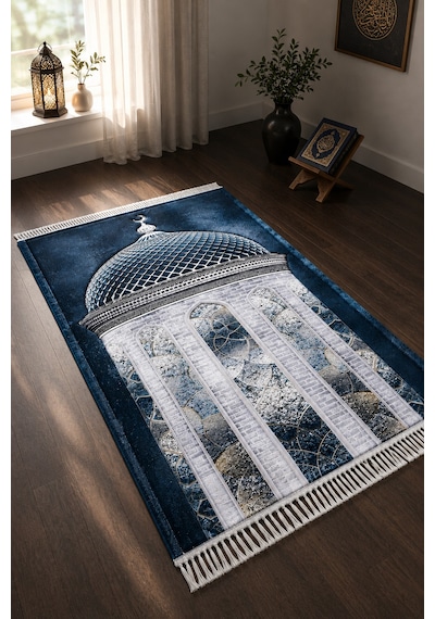 Bambu Namaz Seccadesi 80x130 Cm Şık Tasarım, Konforlu Ve Kaymaz Tabanlı Seccade Renkli