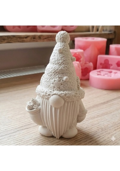 Dekoratif Noel Baba Kalıp 8,5x5 Cm