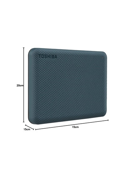 Canvio Advance 2.5 2tb Usb 3.2 Gen-1 Yeşil Hdtca20eg3aa Taşınabilir Harici Sabit Disk