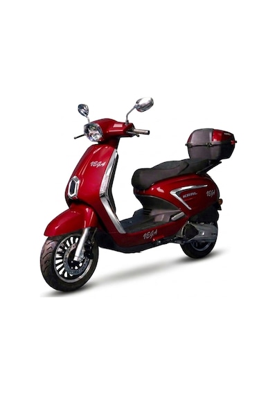 Kral Vega 50cc Scooter Motosiklet Kırmızı