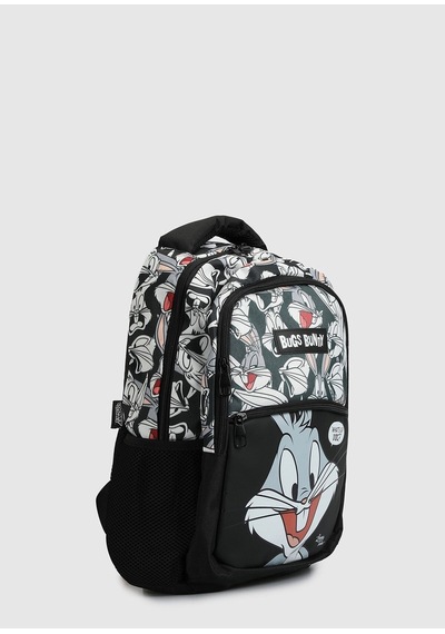 Bugs Bunny Okul Çantası Siyah