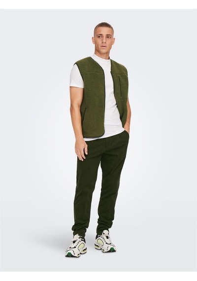 Only & Sons Onscam Chino Pk 6775 Erkek Yeşil Pantolon - 22016775 Yeşil