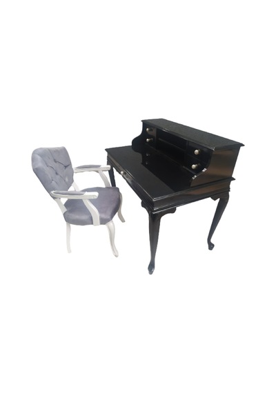 Bengimobilya Çalışma Masa-Berjer Sandalye Kelebek Model Siyah Lake Boya Keten (498396447) Siyah Bengimobilya Çalışma Masa-Berjer Sandalye Kelebek Model Siyah Lake Boya Keten (498396447) Siyah