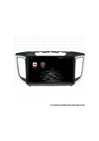 Myway Hyundai İx25 Android Multimedya Carplay Navigasyon Ekran - 8gb Ram+128 Gb Hdd - Myway
