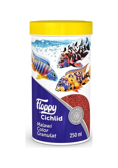 Floppy Cichlid Color Granulat 250 Ml Ciklet Yemi
