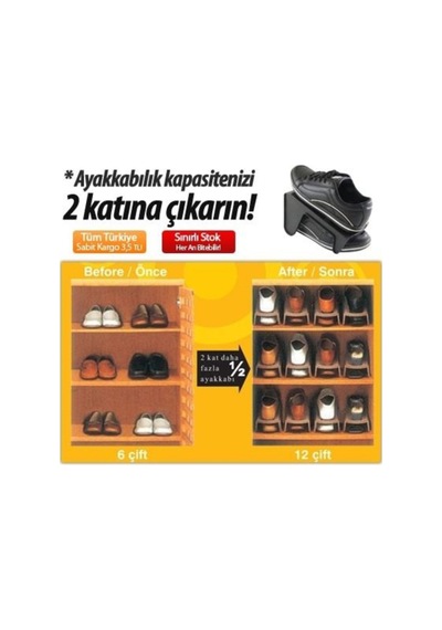 Tekli Ayakkabı Rampası