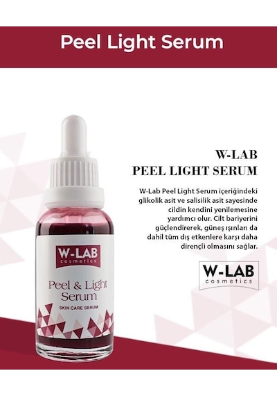 W-Lab Cosmetics Peel & Light Serum 30 ML