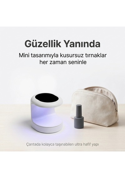 Mini Profesyonel Kalıcı Oje Kurutucu - 16w Güçlü Led