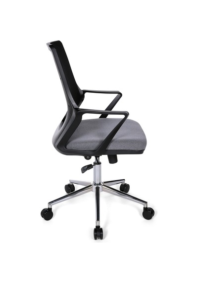 Ofisbazaar Alf Fileli Çalışma Koltuğu Ergonomik Şef Ve Toplantı Koltuğu Gri Gri