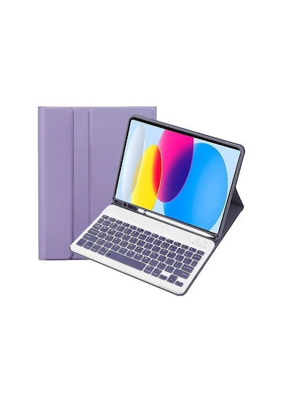 Huawei Matepad Se 11 Inç 2024 Klavyeli Kılıf Q Türkçe Kalem Bölmeli Bluetooth Özellik Standlı