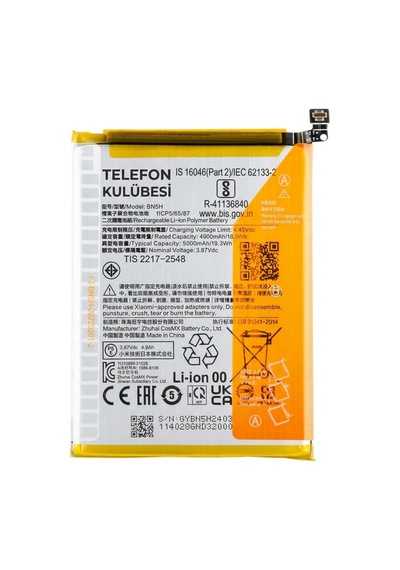 Xiaomi Redmi Note 11r Uyumlu Batarya Pil Bn5h